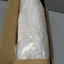 EASELAND Full Size Mattress Pad Pillow Top Mattress Cover Quilted Fitted Mattress Protector Cotton 8-21" Deep Pocket Cooling Topper (54x75 Inches, White)