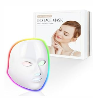 Led Face Mask Light Therapy, White 1234
