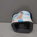 The Diaper Genie Jumbo+ Square Refill, with continuous film, can hold up to 1080 newborn-sized diapers per refill.