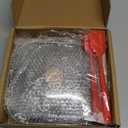 4-Cup Egg Pan, Premium Egg Pans Nonstick, Omelette Pan with Lid , Healthy Egg Frying Pan for Breakfast, Egg Sandwich, Hamburger, Pancake, Egg Skillet Suitable for Gas Stove & Induction Cookware