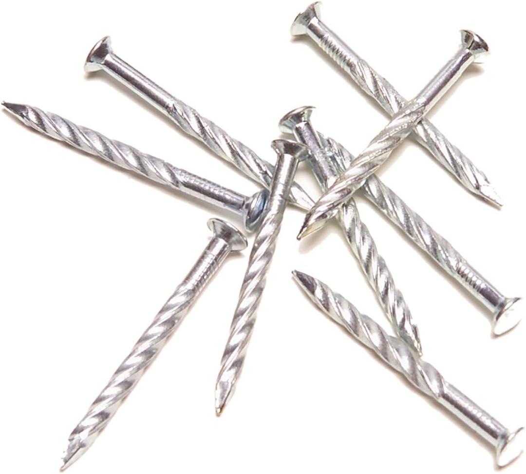 M-D Building Products 95638 1-1/4 in. Silver Floor Metal Screw Nails (1Lb) (10 Packs)