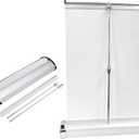 Mini Retractable Roll Up Banner Stand Retractable Banner and Signs for Business Mini Table Top Retractable Banner