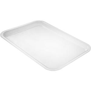 YBSVO 20 1/4" x 13 7/16" Clear Acrylic Bakery Display Case Tray-Pack of 3