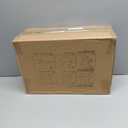 RLAVBL 10x8x3 Shipping Boxes Set of 25, White Corrugated Cardboard Box for Packing, Mailing, Business