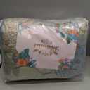 VISIMISI Cotton Bedspread Quilt Sets Reversible Bedding Coverlet Sets 3 Pieces Vintage Floral Patchwork Paisley Green Rustic Bedspread, Queen Size