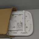 Wall Mounted Shower Seats with Bathroom Grab Bar, Support 550lbs, Adjustable Height Fold Down Shower Seat Wall Mounted, Folding Shower Bench Wall Mounted for Elderly-Adults-Pregnants-Seniors-Disabled