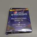 Crest 3D White strips Professional Effects + LED Light Teeth Whitening Kit, 1 Light + 20 Treatments, Each with 1 Upper/1Lower, 40 Strips Crest 3DWhite Teeth Whitening Strips