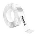 Strong Double Sided Nano Mounting Tape Heavy Duty for Walls,Adhesive Strips for Hanging,Office,Car,Home,DIY Item,Clear Waterproof