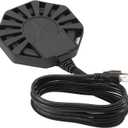 500Watt Outdoor Aluminum Cast Pond De-icer, Thermostatic Control Bird Bath Heater,Chicken Water Heater,Stock Tank Heater for Livestock Poultry Cows,Horses,Birds,Wildlife Drinking for Winter