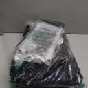 Girls Rolling Backpack Elementary School Bag with Wheels, Trolley Bags for Kids Roller Backpack for Girls Boys (Black-6 Wheels)