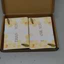 48 Pack Bumble Bee Thank you Cards with Envelopes for Baby Shower, Birthday, 6 Designs, Bulk Set (10.2 x 15.2 cm)