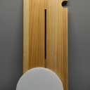 Slide Transfer Board, Wooden Transfer Board With Track Pulley Turntable, Heavy-Duty Sliding Board Holds Up To 500 Pounds for Patient Senior And Handicap Move Assist, 2 Handles, 2 Fixed Holes(31x11x1")