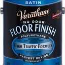 1 gal Rust-Oleum Brands 230231 Clear Varathane, Diamond Water-Based Interior Floor Polyurethane, Satin