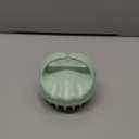 HEETA Scalp Massager with Soft Silicone Bristles for Hair Growth, Dandruff Removal, and Scalp Relaxation Shampoo Brush for Wet or Dry Hair (Green)