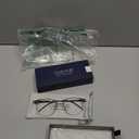 GUDVUE Blue Light Glasses, Computer/Gaming/TV/Phones Glasses for Women/men, Anti Glare/UV400/Eye Strain, Rose Gold