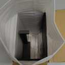 Angle Simple Toilet Paper Holder with Shelf Matte Black, 304 Stainless Steel Lavatory Tissue Roll Holder for Wall (Single Rod)