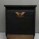 BIGBATBOX - Bat House for Outdoors - Clean Your Backyard from Mosquitoes - Wooden Bat House Kit - with Our Proven Bat Box Design, Attract Bats! WildYard