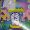 KOOY 5FT Inflatable Ramadan Lantern with Crescent Moon Blow Up Islamic Eid Decor Muslim Holiday Outdoor Decorations, LED Lighted Outdoor Ramadan Decor Yard Lawn Garden Home Party