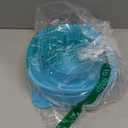 The Original Salbree Microwave Popcorn Popper Machine, Silicone Popcorn Maker, Collapsible Microwavable Bowl - Hot Air Popper - No Oil Required -  (Turquoise)