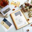 Junkin 20 Pcs Adhesive Pockets for Planners Index Card Pockets Planner Accessories Folder Self Sticky Clear Ideal Holder Top Open Add Storage Space to Notebooks Journal Office School Vinyl, 2 Styles