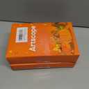 2 x Artscope Fall Decorative Throw Pillow Covers 18x18 Inch Set of 4 Fall Gifts for Home Decor, Buffalo Plaid Autumn Pumpkin Maple Leaves Harvest Decoration Pillow Cases for Home Sofa Couch Decor-Orange A