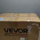 VEVOR Broadcast Spreader, 50LBS Capacity, Drop Spreader with Hopper Grate, 18 in Spreading Width & 30 Settings, 10 in All Terrain Tires, Garden & Lawn Spreaders for Seed, Fertilizer