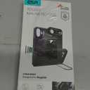 ESR for iPhone 17 Case with Stash Stand, 7X Military-Grade Drop Protection with Camera Control, Shock-Absorbing Phone Rugged Cover, Compatible with MagSafe Accessories, Cyber Series, Pink