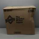 Bounty Paper Towels Quick Size, White, 16 Family Rolls = 40 Regular Rolls (16 Rolls (107 Sheets each))