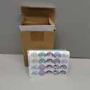 Yeaqee 100 Pack Winter Christmas Cards with Envelopes and Stickers Cute Snowman Greeting Cards Bulk for Christmas Winter Party Supplies Holiday Gifts