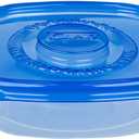 Glad GladWare Entree Food Storage Containers with Lids, Medium Square BPA Free Plastic for Meal Prep and Lunches, Lock Tight Seal, Microwave and Dishwasher Safe, 25 Oz, 5 Count - 6 Pack