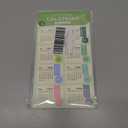 2026 Planner Stickers Monthly Calendar Tabs - 2 Sheets Color-Coded Easy Peel and Stick Adhesive Index Labels for Journals Notebooks and DIY Planning (Multi 1)