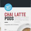 Happy Belly Tea Pods Compatible with 2.0 K-Cup Brewers, Chai Latte, 24 Count (Previously Solimo) (EXP 02/20/26)
