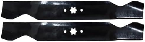 proven part Lawn Mower Deck Blades, Set of 2, 42 Inch Cut 742-0616 742-04410