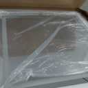 LED Lighted Bathroom Mirror with Anti-Fog, Square Wall Mounted Vanity Mirror with Smart Touch Button, Memory Function, Adjustable Warm White/Natural/Daylight Lights(24x24 inches)