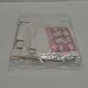 KBG 25pcs White Macaron Boxes, Rectangular, 8x5x1.8 Inches, Clear Window, Sturdy & Elegant, Ideal for Desserts & Candies