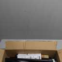 Curtain Rod 2 Pack, HOTOZON Heavy Duty Curtain Rods for Windows 32 to 58 Inch, Decorative Single Drapery Rod with Diamond Finials, Black