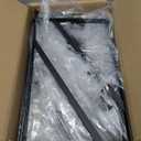 24 Pack L22 x H 12" Black Heavy Duty Shelf Brackets with Screws Metal Shelf Brackets Shelf Support Angle Brackets for Shelves L Brackets Heavy Duty Floating Shelf