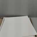 2ft x 2ft Drop Ceiling TilesSmooth White PVC Ceiling Panel 24 x 24in. Waterproof, Washable and Fire-Rated - Reusable - High-Grade PVC to Prevent Breakage-Package of 12 Tiles