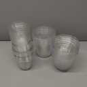 Bonviee 36 Packs 3.5/4/5 Inch Clear Nursery Pots with Humidity Domes, Variety Sizes Seed Starting Pots with Drainage Holes, Transparent Garden Containers for Succulents, Flowers and Cactus-Clear