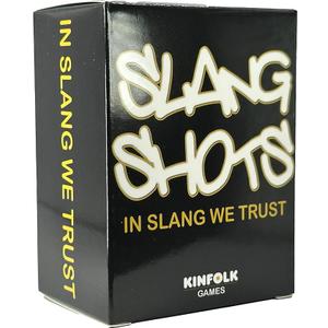 Kinfolk Slang Shots The Urban Adult Drinking Games - Test Your Slang & Take Your Shots, Hilarious Adult Party Game for The Culture - Party Starter for Grown Folks, Tailored for The Culture