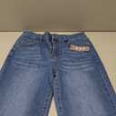 KDF Women's Cropped Straight Leg Jeans - High Waisted Jeans for Women 7/8 Length Denim Pants with Crop Hem