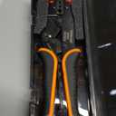 SOMELINE Spade Terminal Crimping Tool Kit AWG 24-14, 24 Types 2.8/3.9/4.8/6.3 mm Male & Female Quick Disconnect Non-Insulated Connectors - Open Barrel Crimping Tool