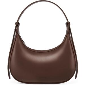 CHOLISS Shoulder Bag for Women RFID Vegan Leather Crescent Hobo Bag Clutch Underarm Purse Top-Handle Travel Handbags (Coffee)