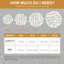 NUPICK 16lb White River Rocks for Outdoor Landscaping, 1-2 Inch Pebbles for Indoor Plants, Natural Polished Aquarium Gravel, Decorative Rocks for Succulent, Garden, Vases Fillers, Bird Baths