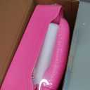 burgkidz Plastic Kids Chair, Durable and Lightweight, 9.3" Height Seat, Indoor or Outdoor Use for Toddlers Boys Girls Aged 2+ (Pink)