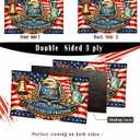 250 Anniversary USA Flag Commemorative America 250th Year Flags for Outside, Custom Generic Garden Decor Merchandise for Patio, and Home Celebration