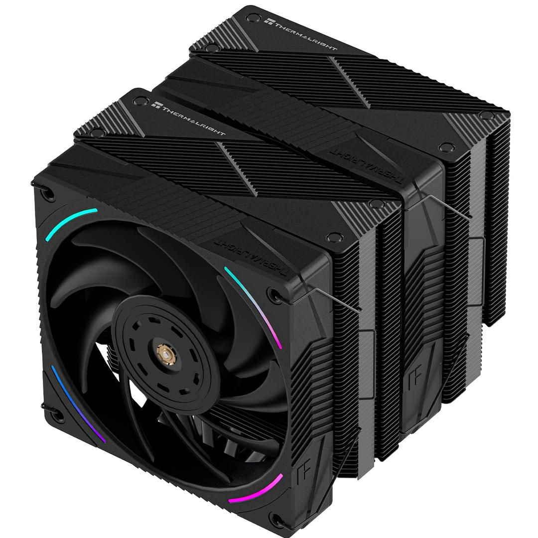 Thermalright Phantom Spirit 120 EVO CPU Cooler,76mm Heat Pipes CPU Air Cooler,Dual PWM Fan Computer Cooling,2150RPM Speed,for AMD AM4 AM5/Intel 1700/1150/1151/1200/17XX/2011/1851