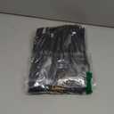 Black and Gold Merry Christmas Table Runner and Placemats Set of 6, 13"x72" Runner with 12"x18" Placemats, Elegant Holiday Dining Set for Kitchen and Farmhouse Dcor