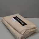 Bath Sheets  Extra Large Bathroom Sheet Set  Pack of 2 Jumbo Towels Beige (71x35in)  100% Cotton Soft Quick Dry Large Bath Towels for Adults Hotel Spa Bathroom Use