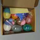 Butter Galaxy Slime Kit Easter Basket Stuffers - 8 Prefilled Easter Eggs with Butter Slime & Cute Slimes Add-ins, Soft & Non Stick Fluffy Slimes for Birthday Party Favors for Girls & Boys Egg Fillers